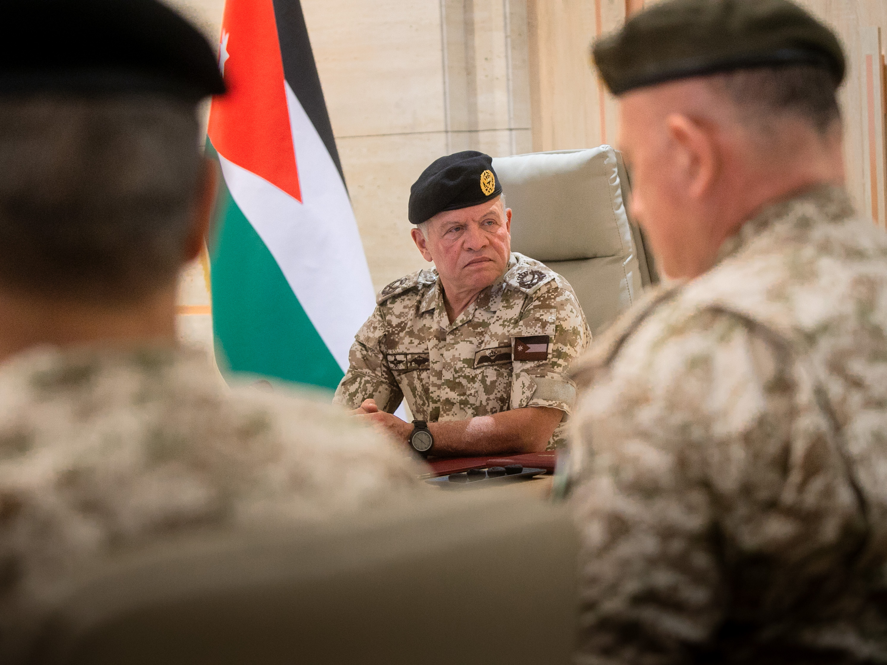 King visits JAF General Command | Jordan News | Ammon News