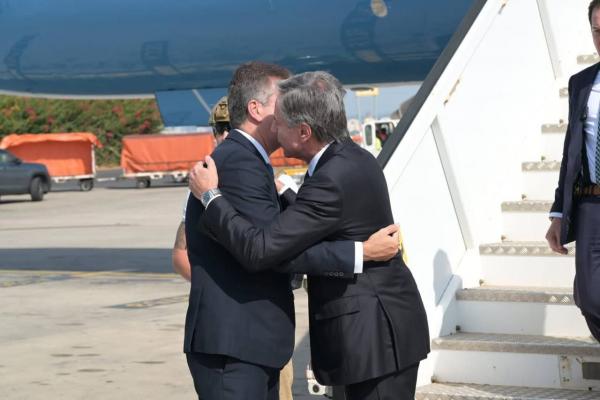 U.S. Secretary of State Blinken lands in Israel