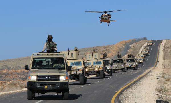Northern Military Zone foils infiltration attempt into Jordan