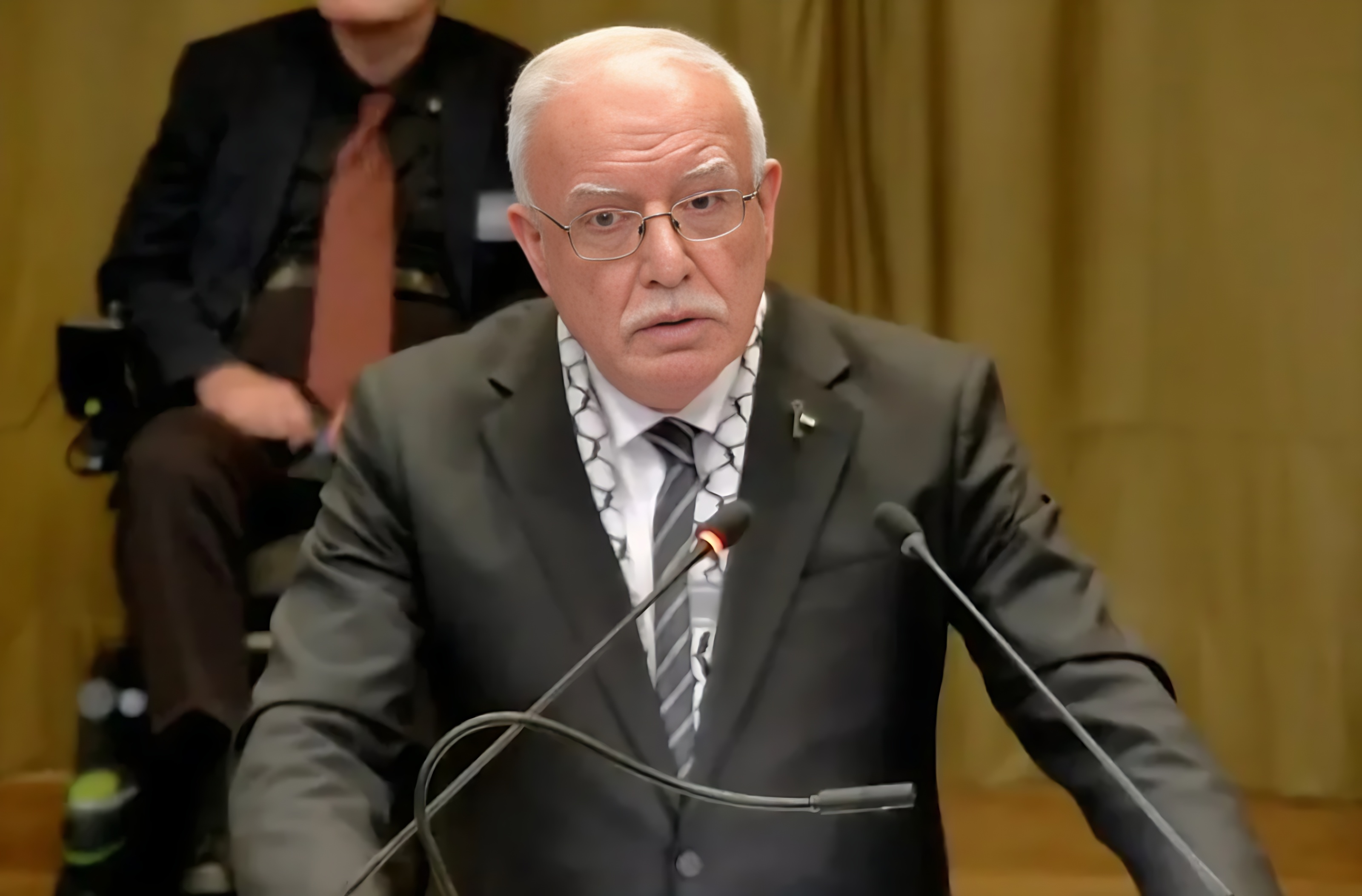 Palestinian FM calls for ending double standards in dealing with Palestinian issue