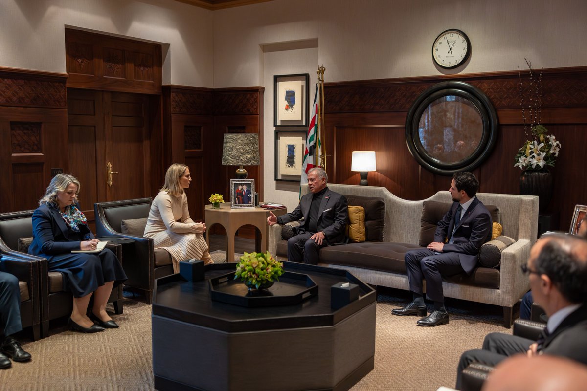 King receives Ireland Minister of Foreign Affairs, Trade and Defence