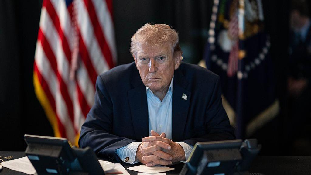 Trump says he is not interested in negotiating with Iran