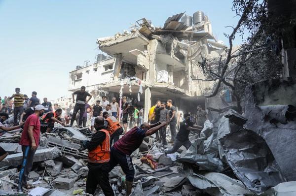 120 Palestinians killed in Israeli airstrikes on populated areas in Gaza