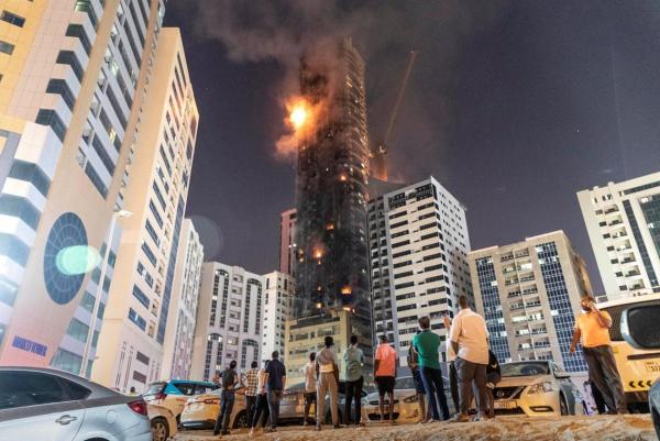 16 dead and 9 injured in Dubai residential building fire