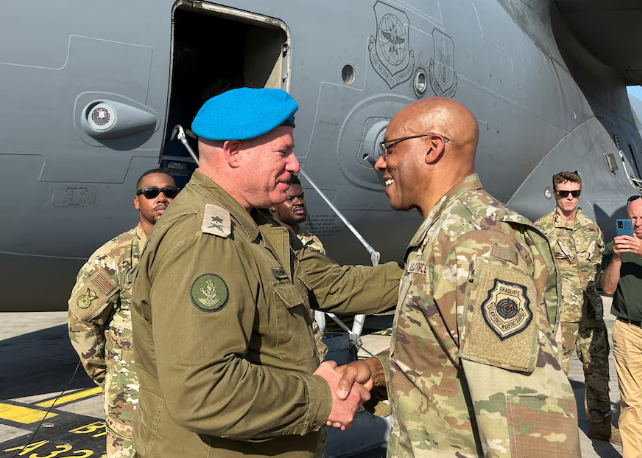 Top US general says risk of broader war eases a bit 