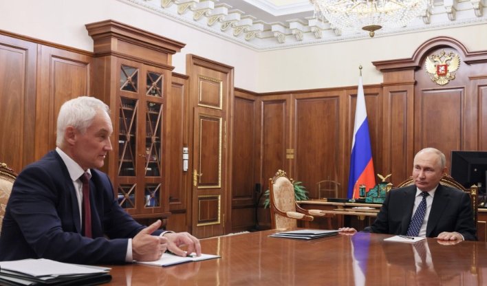 Putin taps civilian economist to run defense, replacing Shoigu in surprise move