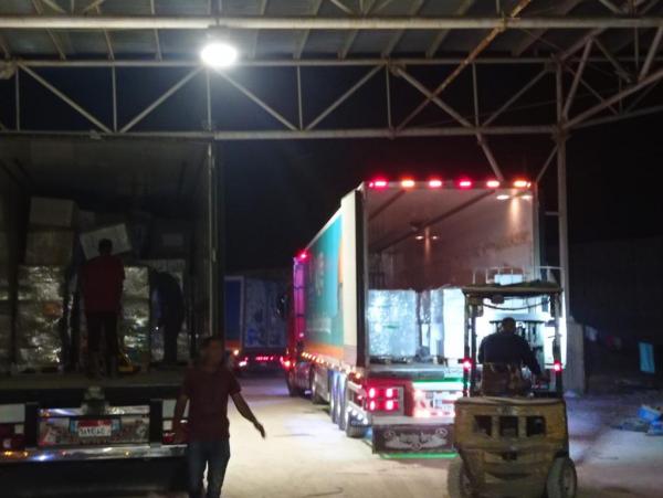 93 humanitarian aid trucks enter into Gaza through Rafah crossing 