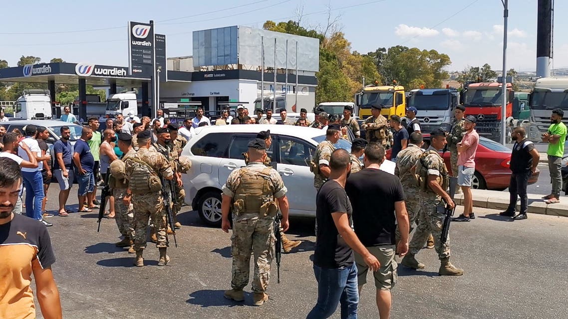 Lebanese army says will raid closed gas stations hiding fuel as crisis worsens