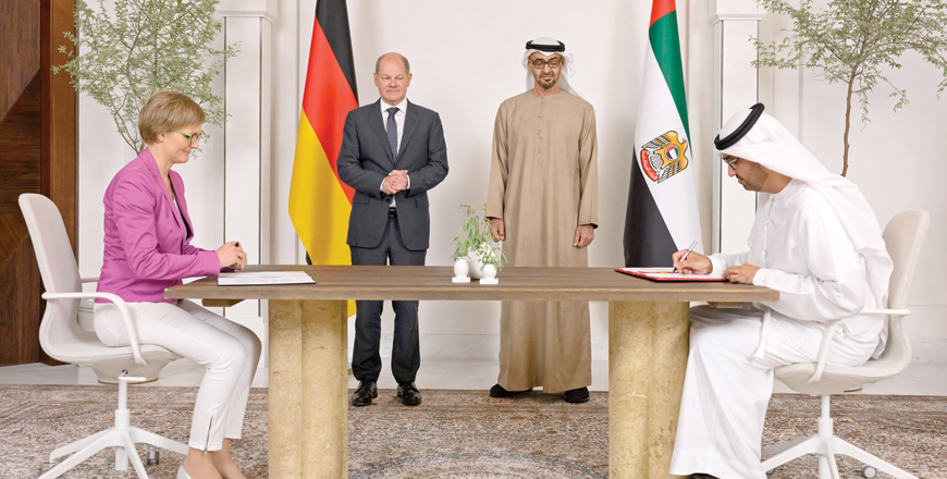 UAE agrees 'energy security' deal to supply Germany with gas and diesel