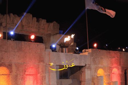 Khasawneh lights flame of Jerash Festival of Culture and Arts