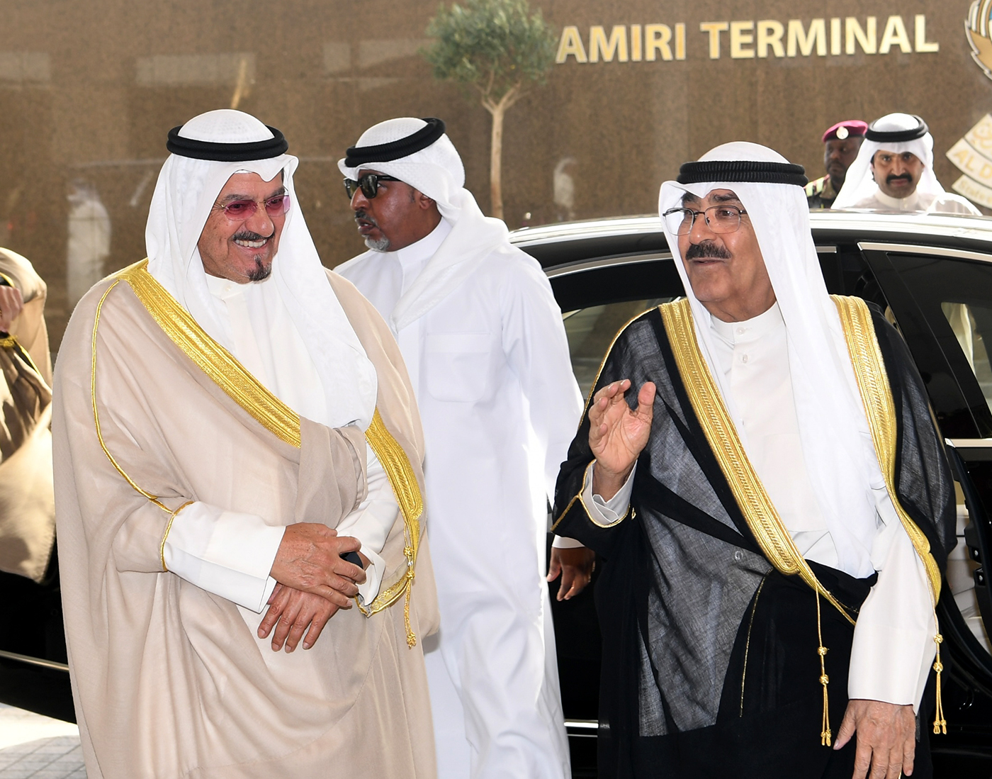 Kuwait Amir departs to Jordan on state visit 