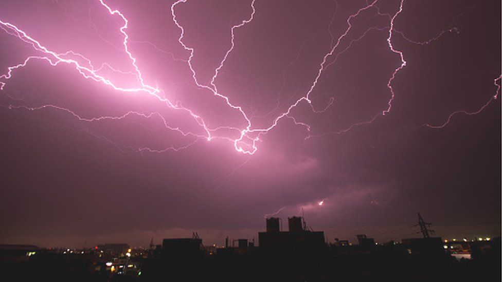Lightning, heavy rains kill at least 36 in India