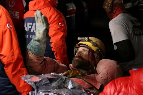US cave researcher safe after rescue from 3,000 feet deep in a Turkish cave
