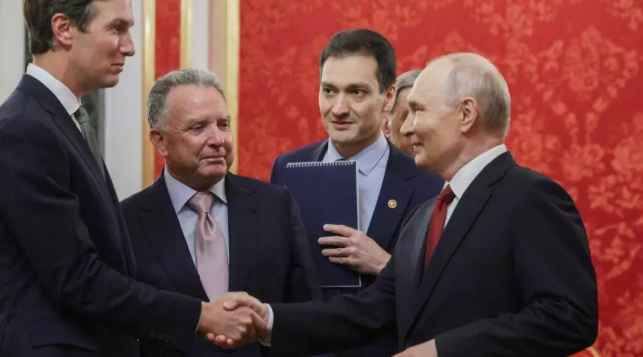 US envoys discuss with Putin & 039;substantive& 039; plans for steps to end Ukraine war 