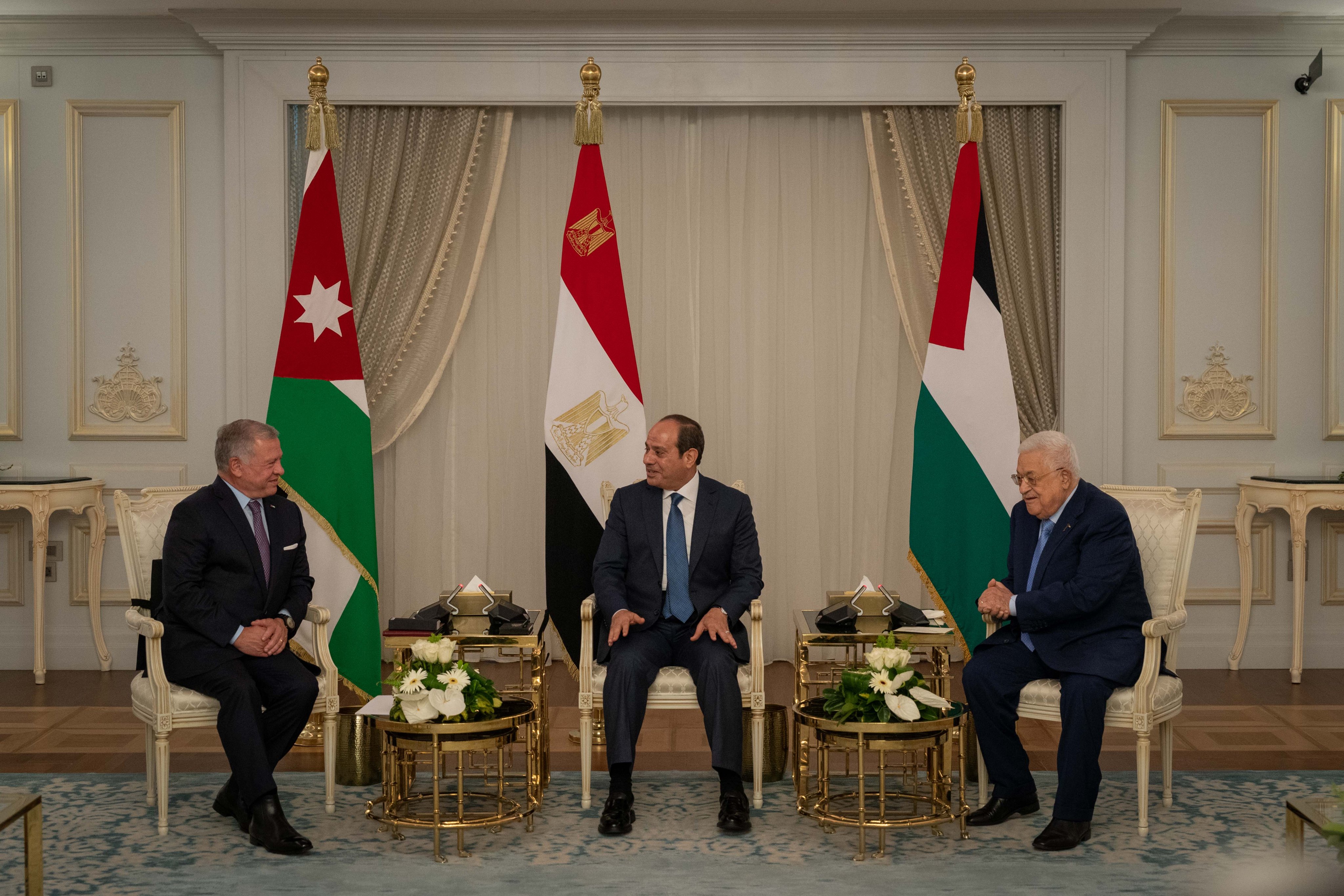 King departs to Egypt for Trilateral Jordanian-Egyptian-Palestinian summit 