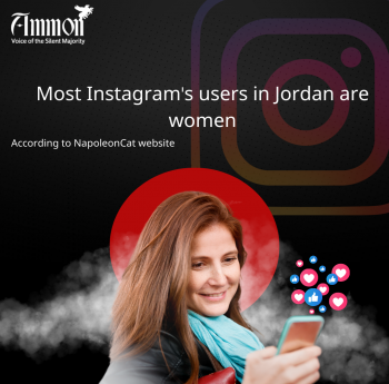 Most Instagram's users in Jordan are women 