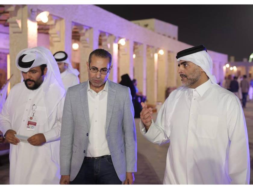  Secretary General of Ministry of Culture visits Darb Al Saai in Qatar 