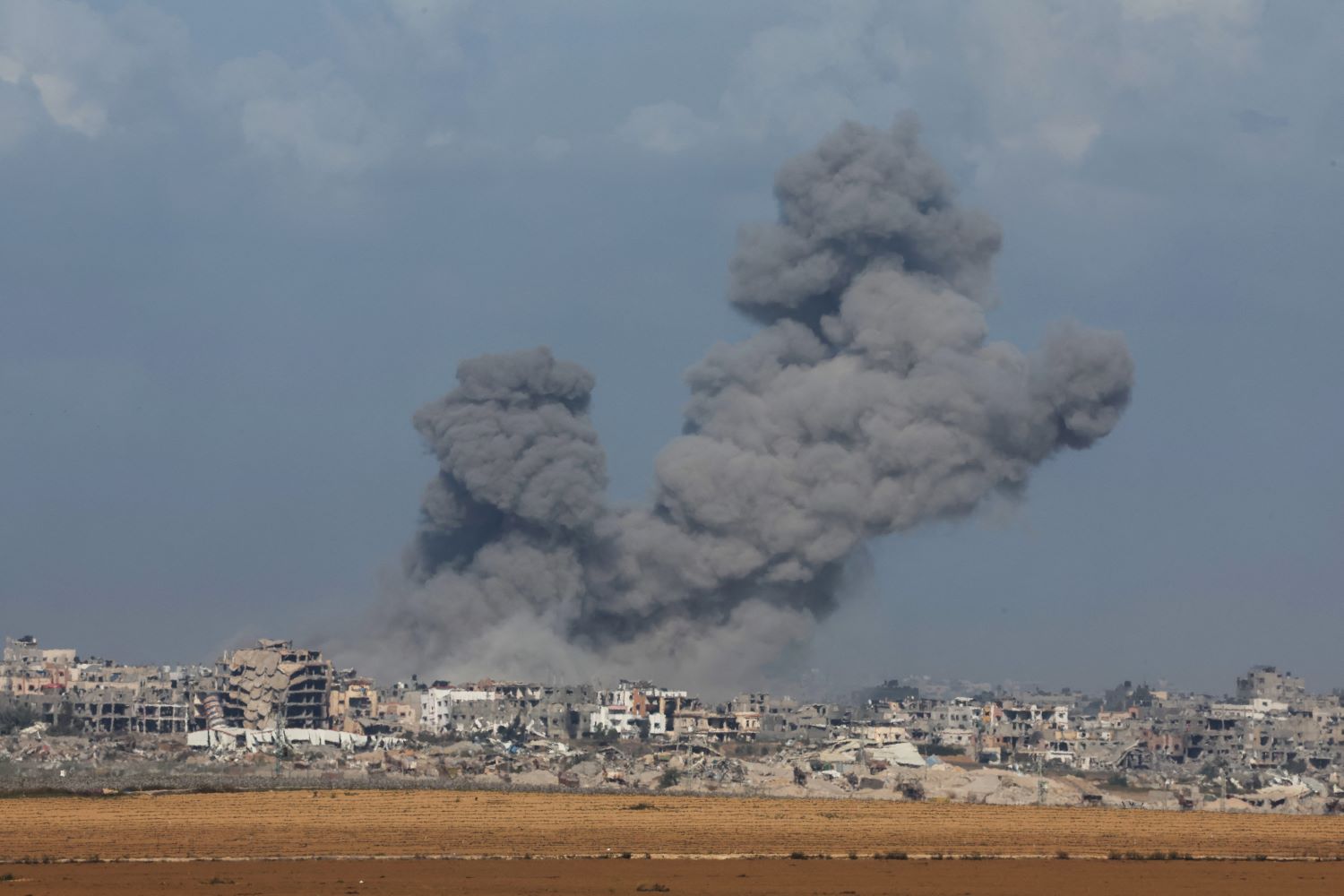 Scores of civilians killed in Israeli airstrikes targeting different areas in Gaza Strip