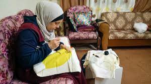 The woman with golden hands: Syrian refugee in Jordan finds joy – and a future – in making beautiful things