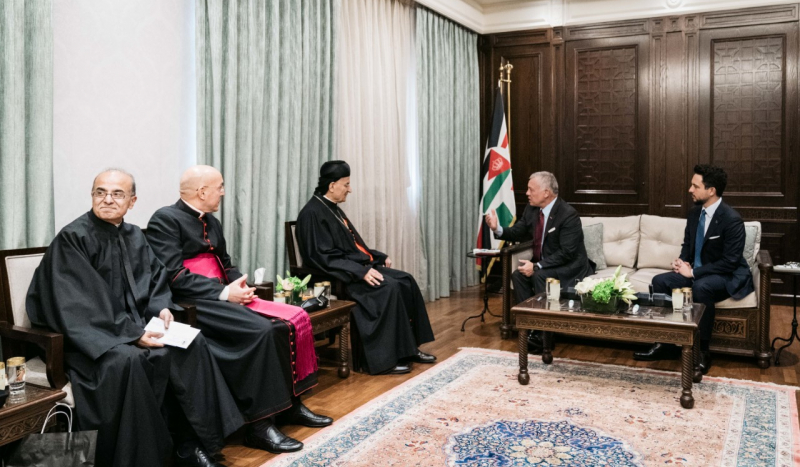 King receives Maronite Patriarch Al Rahi