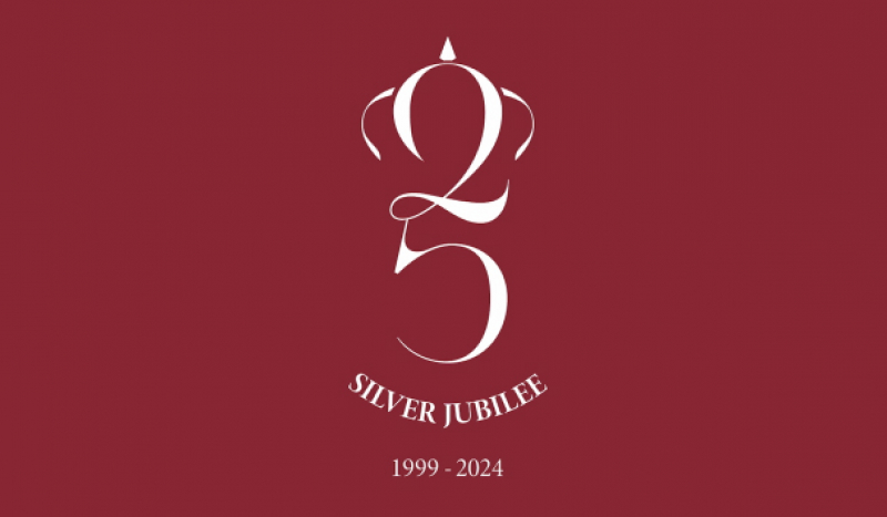 King Abdullah II's Silver Jubilee logo launched
