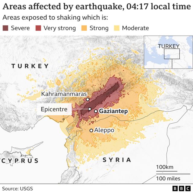 2023 Turkey and Syria earthquake