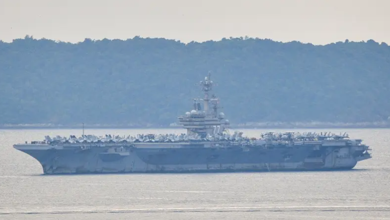 US carrier George H.W. Bush visits Thailand after six-month Middle East deployment 