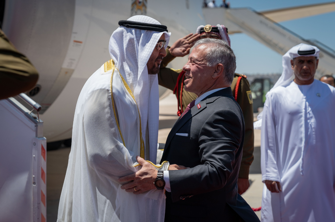 King, Crown Prince receive UAE president