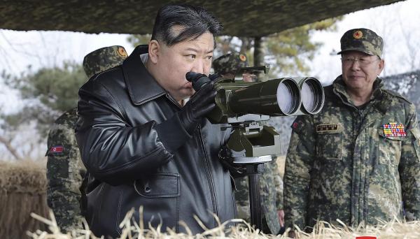 North Korea's leader leads rocket drills that simulate nuclear counterattack 