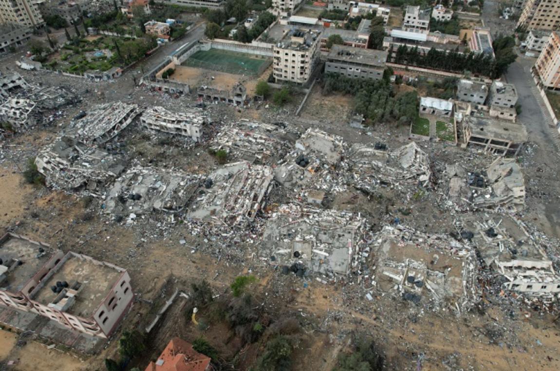 82% of Gaza buildings damaged, statistics Agency Says