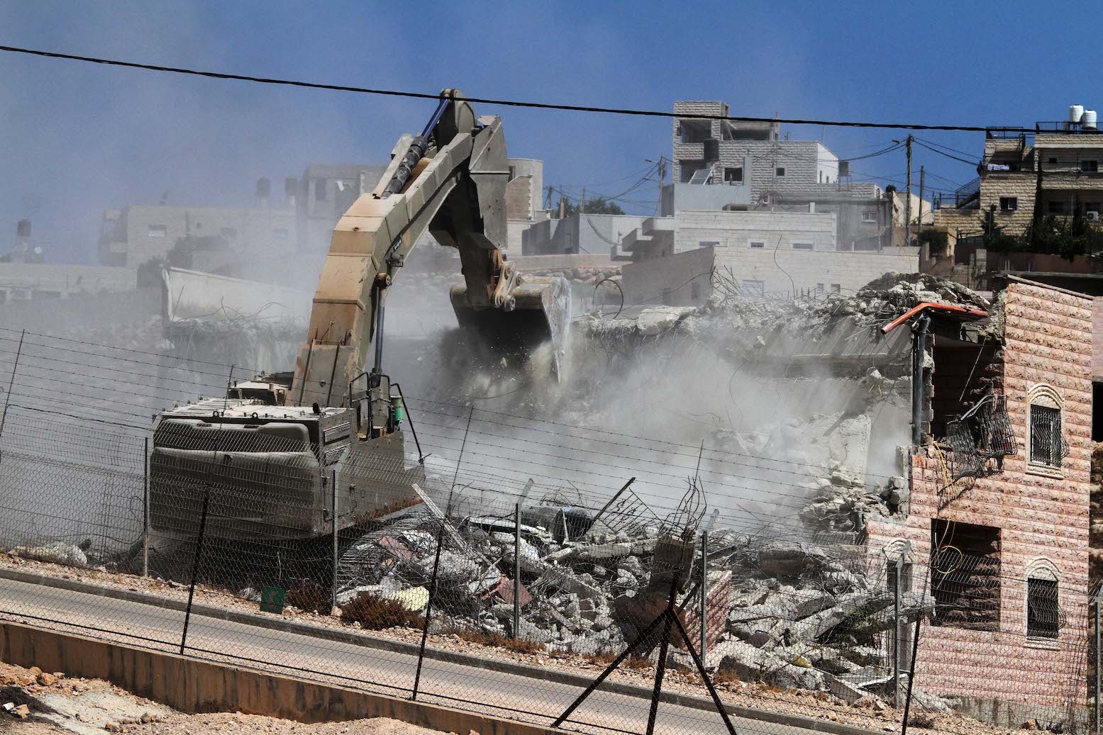 Israeli forces demolish Palestinian home in al-Ram, north of occupied Jerusalem